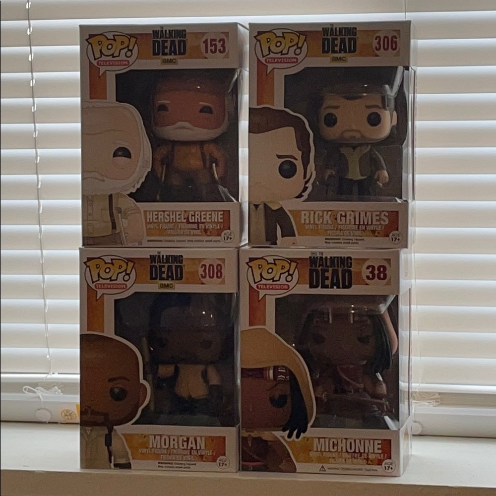 Walking dead pops